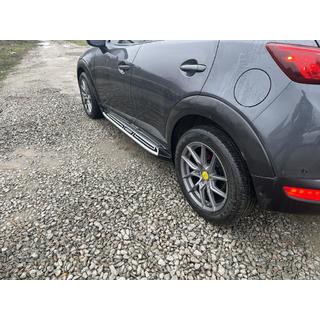 Боковые Подножки Оригинал (2 шт) Mazda CX-3 2015- гг. фото 2