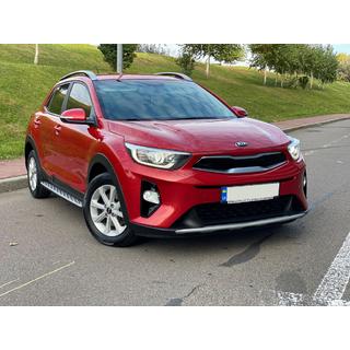 Боковые пороги Оригинальный дизайн (2 шт) Kia Stonic 2017- гг. фото 3