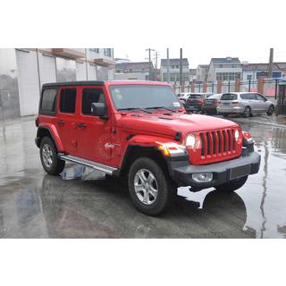 Боковые Подножки OEM V1 (2 шт) Jeep Wrangler 2018- гг. фото 3