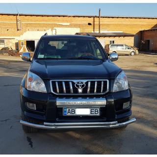 Передняя Дуга ST014 (Нержавейка) Toyota Land Cruiser Prado 120 2002-2009 гг. фото 2