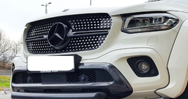 Mercedes X class 2017-2020 гг. Передняя решетка Diamond фото 3