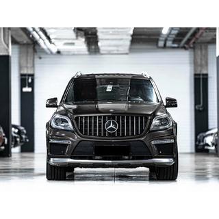 Передняя решетка радиатора GT Panamericana (для GL High) Mercedes GL/GLS сlass X166 2012-2019 гг. фото 1
