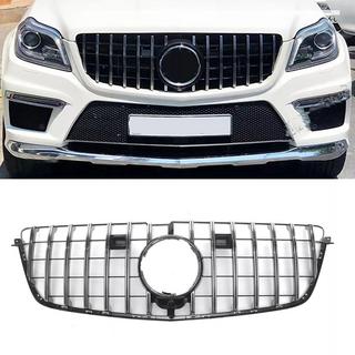 Передняя решетка радиатора GT Panamericana (для GL High) Mercedes GL/GLS сlass X166 2012-2019 гг. фото 2