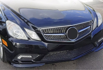 Mercedes E-class coupe C207 2010-2017 гг. Передняя решетка радиатора (2009-2013, Diamond Silver) фото 1