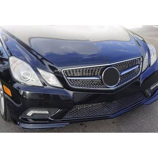 Передняя решетка радиатора (2009-2013, Diamond Silver) Mercedes E-сlass coupe C207 2010-2017 гг. фото 1