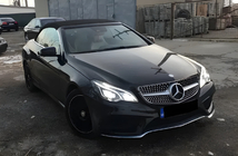 Mercedes E-class coupe C207 2010-2017 гг. Передняя Решетка Радиатора (2014-2016, Diamond Silver) фото 4