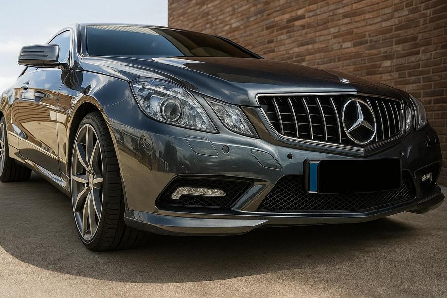 Mercedes E-class coupe C207 2010-2017 гг. Передняя Решетка Радиатора (2009-2013, GT Panamericana) Фото 1