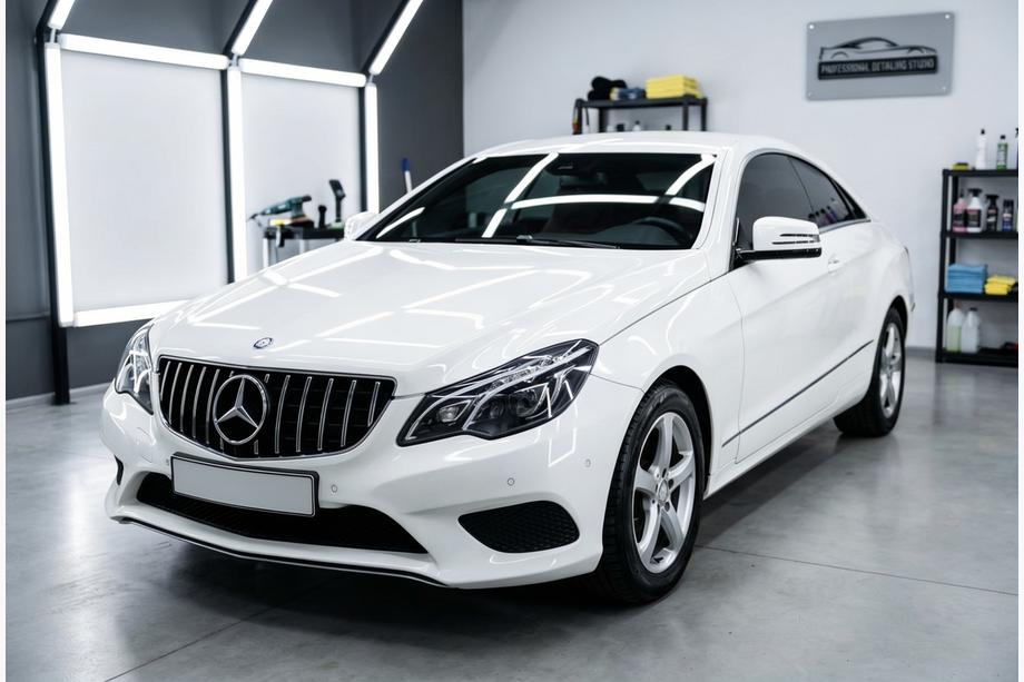 Mercedes E-class coupe C207 2010-2017 гг. Передняя Решетка Радиатора (2014-2016, GT Panamericana) Фото 2