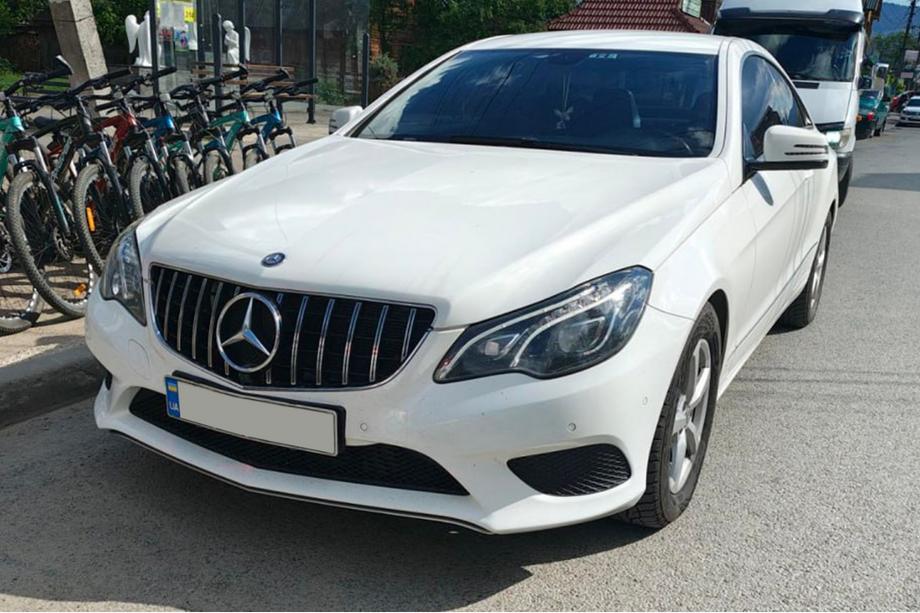 Mercedes E-class coupe C207 2010-2017 гг. Передняя Решетка Радиатора (2014-2016, GT Panamericana) Фото 5