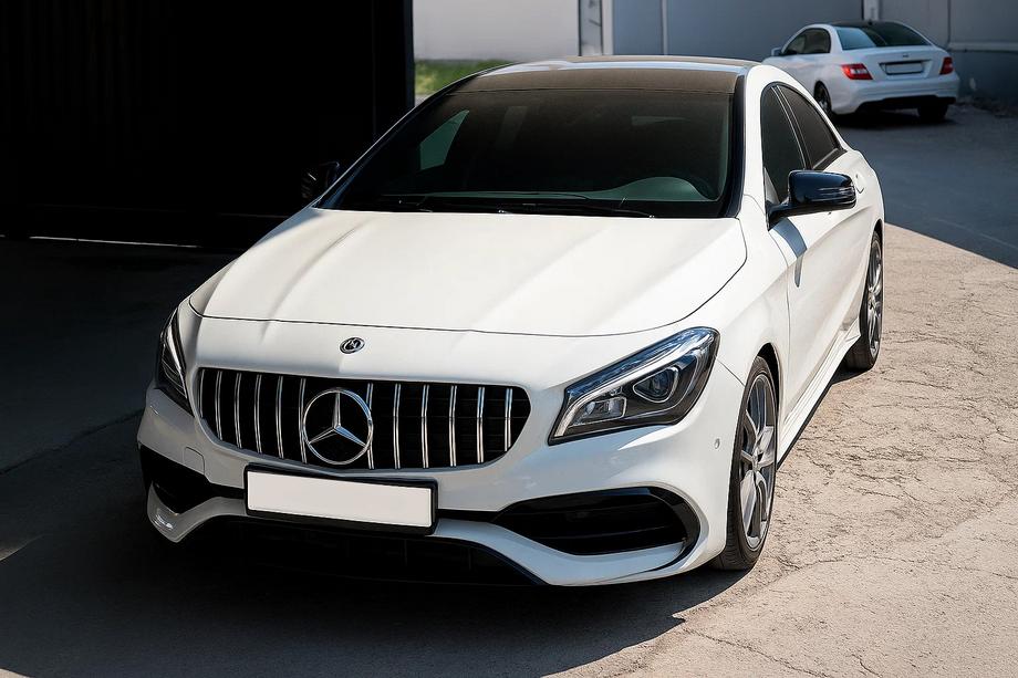 Mercedes CLA C117 2013-2019 гг. Передняя Решетка Радиатора (2013-2016, GT Panamericana) Image
