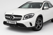 Mercedes GLA X156 2014-2019 гг. Передняя решетка радиатора Diamond Silver (2017-2019) фото 1