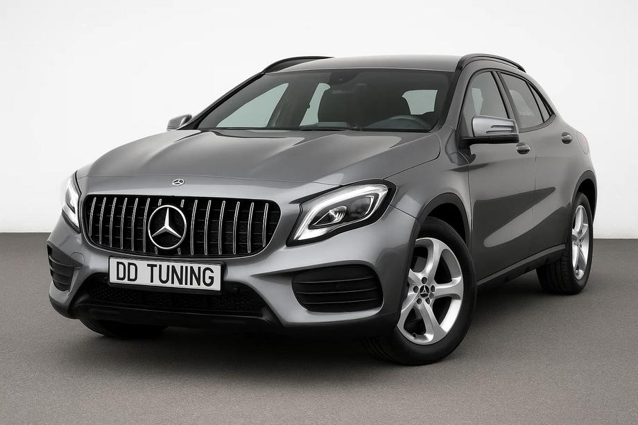 Mercedes GLA X156 2014-2019 гг. Передняя Решетка GT Panamericana (2014-2016) Image
