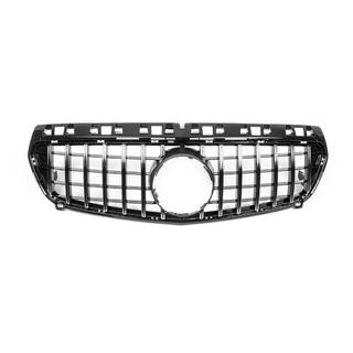 Передняя решетка GT Panamericana (2012-2015) Mercedes A-сlass W176 2012-2018 гг. фото 4