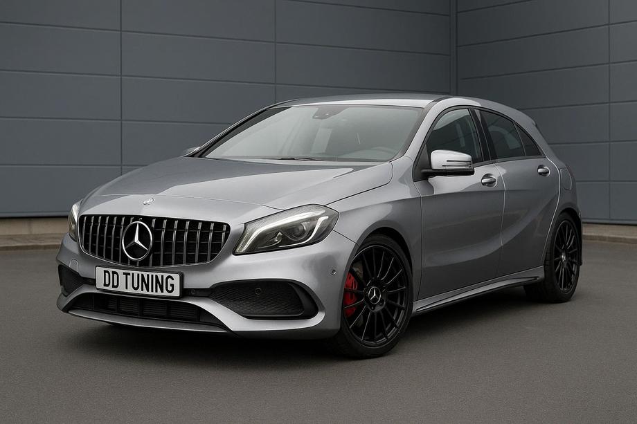 Mercedes A-class W176 2012-2018 гг. Передняя решетка GT Panamericana (2012-2015) Фото 1