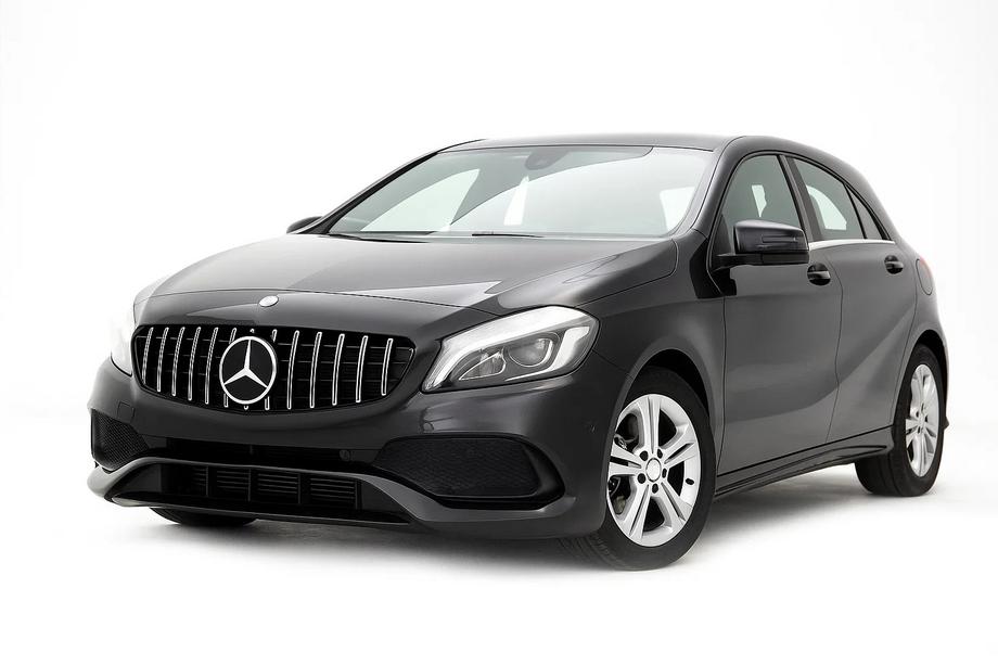 Mercedes A-class W176 2012-2018 гг. Передняя решетка GT Panamericana (2012-2015) Фото 2
