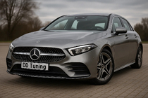 Mercedes A-class W177 2018- гг. Передняя решетка Diamond Silver (для 2018-2022) фото 1