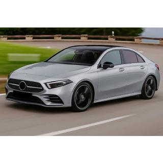 Передняя решетка Diamond Silver (для 2018-2022) Mercedes A-сlass W177 2018- гг. фото 3