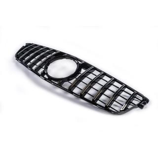 Передняя решетка радиатора GT Panamericana Mercedes C-class W204 2007-2015 гг. фото 4