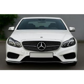 Передняя решетка Diamond Black (для Avantgarde и AMG-Line, 2013-2016) Mercedes E-сlass W212 2009-2016 гг. фото 1