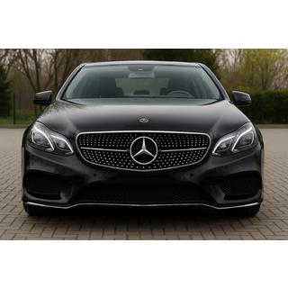 Передняя решетка Diamond Black (для Avantgarde и AMG-Line, 2013-2016) Mercedes E-сlass W212 2009-2016 гг. фото 3