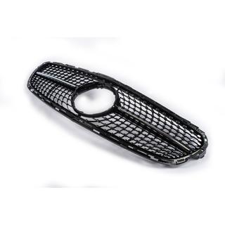 Передняя решетка Diamond Black (для Avantgarde и AMG-Line, 2013-2016) Mercedes E-сlass W212 2009-2016 гг. фото 4