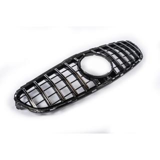 Передняя решетка GT Panamericana (для Avantgarde и AMG-Line, 2013-2016) Mercedes E-сlass W212 2009-2016 гг. фото 4