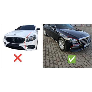 Передняя решетка BRB (для Classic и Exclusive, 2016-2019) Mercedes E-сlass W213 2016-2023 гг. фото 2