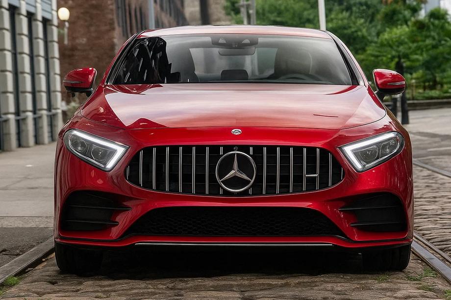 Mercedes CLS C257 2018- гг. Передняя Решетка Радиатора (GT Panamericana) Image