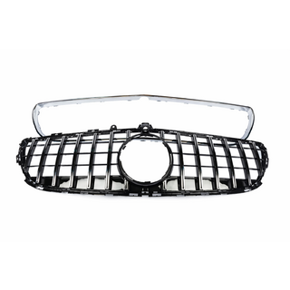 Передняя решетка с рамкой 2014-2018 (GT Panamericana) Mercedes CLS C218 2011-2018 гг. фото 4