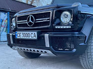 Mercedes G class W463 1990-2018 гг. Передний бампер AMG G63/G65 в сборе G65 (черная сетка) фото 1