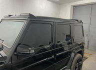 Mercedes G class W463 1990-2018 гг. Козырек BRB V1 Дизайн 2015 (ABS) фото 2