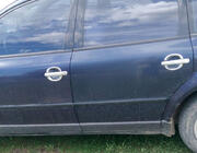 Volkswagen Passat B5 1997-2005 гг. Чашечки под ручки дверей (4 шт., нержавейка) фото 4
