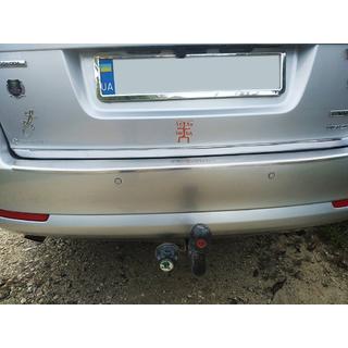 Накладка на багажник нержавейка Skoda Octavia II A5 2006-2010 гг. фото 2