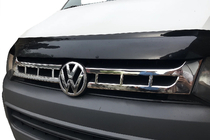 Volkswagen T5 2010-2015 гг. Хром Накладки на Решетку (Carmos, 2 шт., Нержавейка) фото 1