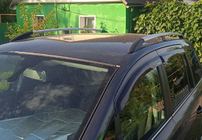 Opel Zafira B 2005–2011 гг. Алюминиевые рейлинги (Caravan, хром) фото 1