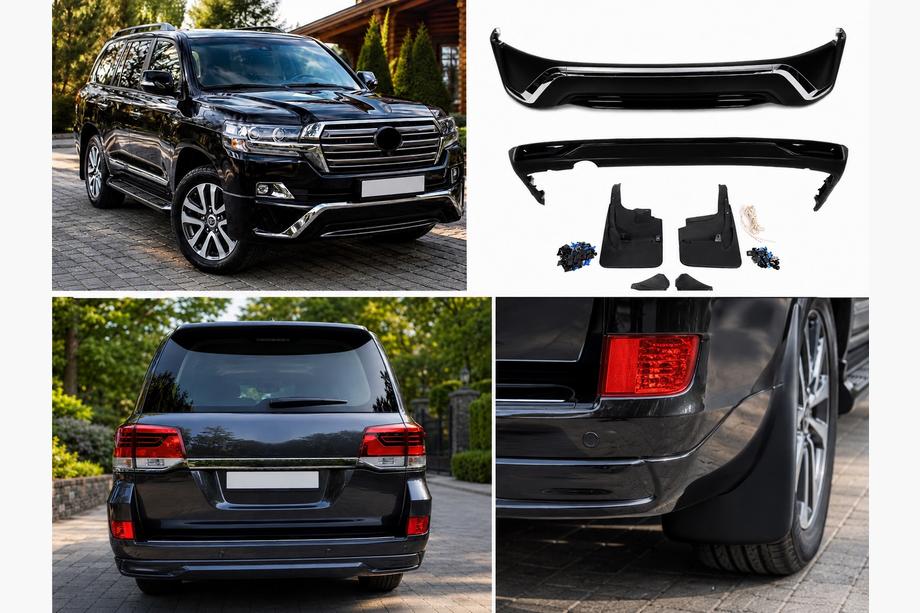 Toyota Land Cruiser 200 2007-2021 гг. Комплект обвеса 2016-2021 (Executive 2016) Белый Image