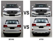 Toyota Land Cruiser 200 2007-2021 гг. Комплект обвеса 2016↗ (Modelista V3) Черный фото 5