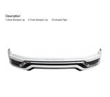 Toyota Land Cruiser 200 2007-2021 гг. Комплект обвеса 2016↗ (Modelista V3) Черный фото 4
