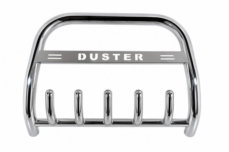 Dacia Duster 2008-2018 гг. Кенгурятник RNDT.09.F1-58.6 (нержавейка) Image