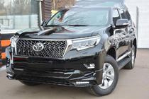 Toyota Land Cruiser Prado 150 2009-2023 гг. Радиаторная решетка 2017↗ (TRD) Только решетка (без хромированных накладок) фото 2