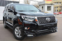 Toyota Land Cruiser Prado 150 2009-2023 гг. Радиаторная решетка 2017↗ (TRD) Только решетка (без хромированных накладок) фото 3