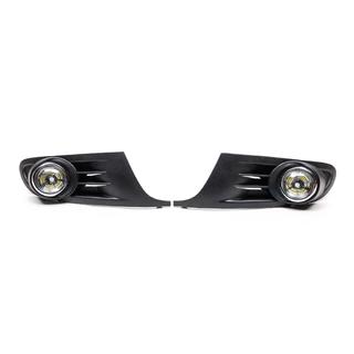 Противотуманные фары с вставками (с LED лампой) Volkswagen Golf 6 2008-2014 гг. фото 2