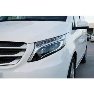 Передние фары с LED-модулями, дизайн V-class (для Vito, 2 шт.) Mercedes Vito/V-class W447 2014- гг. фото 2
