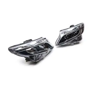 Передние фары с LED-модулями, дизайн V-class (для Vito, 2 шт.) Mercedes Vito/V-class W447 2014- гг. фото 4