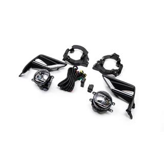 Светодиодные Противотуманные Фары с Кронштейнами (2 шт., 2017+) Toyota Land Cruiser Prado 150 2009-2023 гг. фото 4