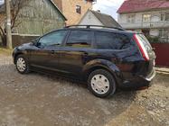 Ford Focus II 2005-2008 гг. Алюминиевые Рейлинги (Caravan, Черные) фото 2