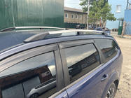 Ford Focus II 2008-2011 гг. Алюминиевые рейлинги (Caravan, хром) фото 3