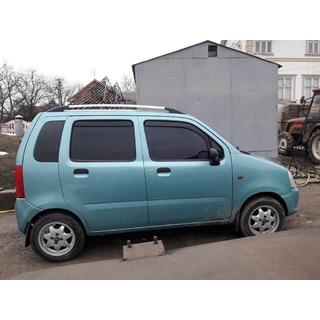 Хромированные Рейлинги Opel Agila 2000-2007 гг. фото 3
