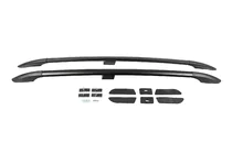Opel Agila 2000-2007 гг. Черные рейлинги фото 2