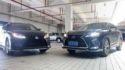 Lexus RX 2009-2015 гг. Передний бампер (дизайн F-Sport 2021) фото 4